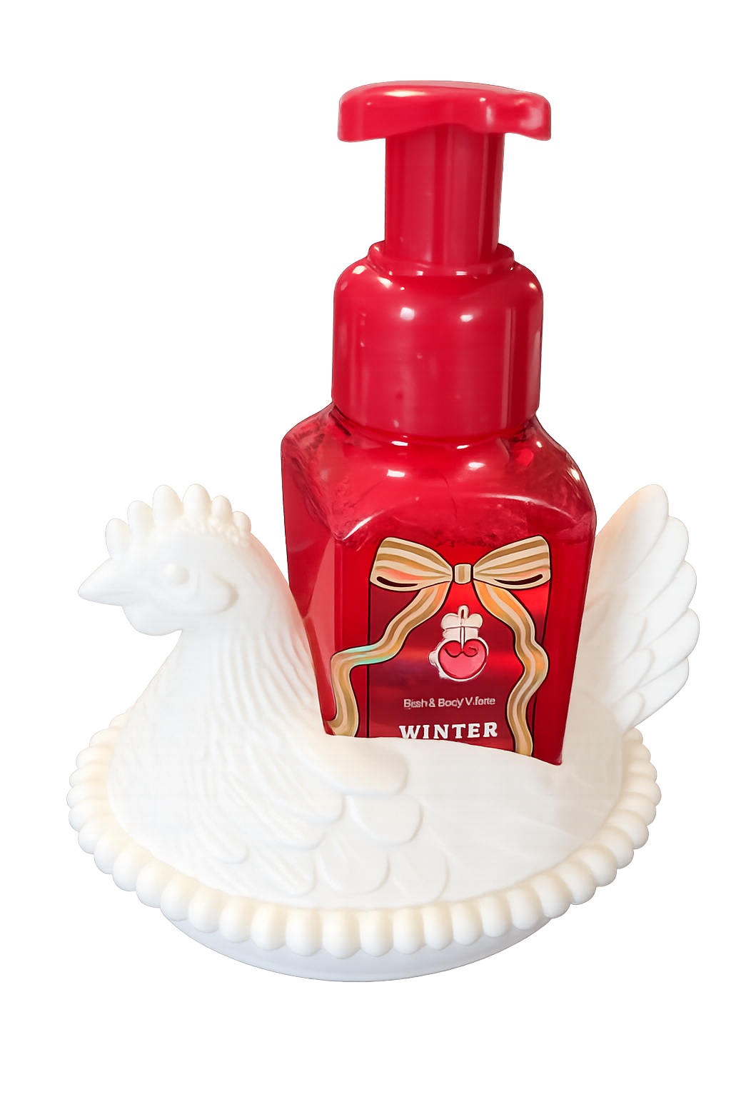 Hen BBW Soap Holder