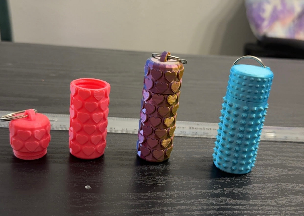 Chapstick Holder Keychain