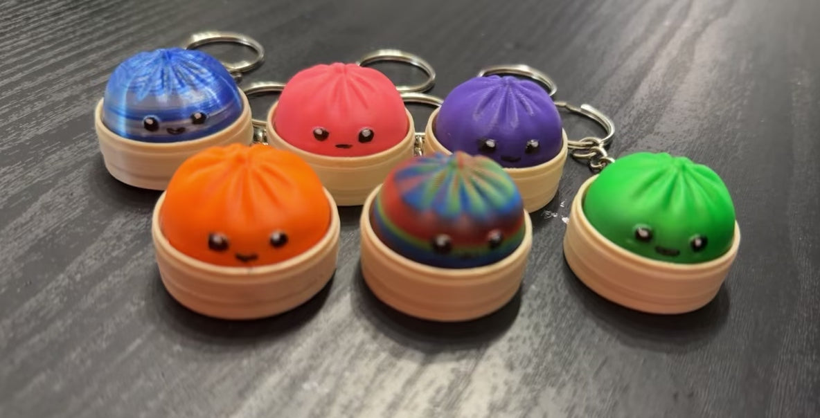 Dumpling Keychain
